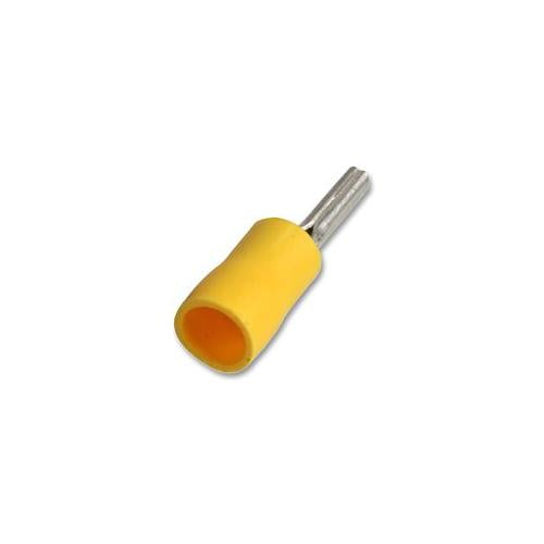 PRO POWER - STPV5-13 - PIN TERMINALS YELLOW 20A 100 PACK