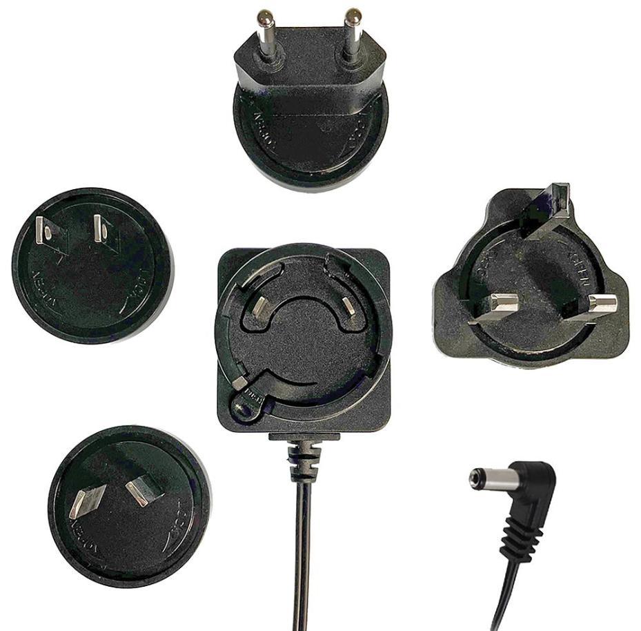 12V, 1A, 12W, International Power Supply, 2.1mm - TP1004-INT