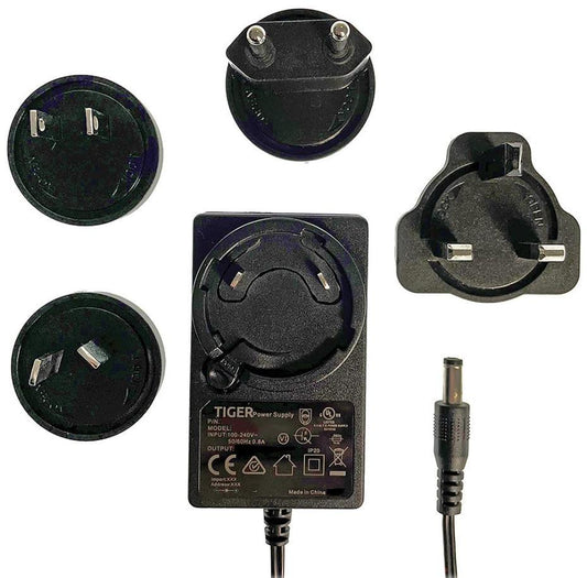 15V, 4.3A, 65W, International Plug In Power Supply, 2.1mm Plug - TP1163