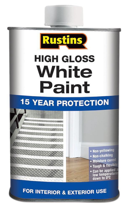 15 Year Protection High Gloss Paint, White - 1L - RWHP1000