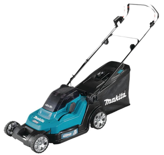 43cm Twin 18V / 36V LXT 2x 5Ah Li-Ion Cordless Lawn Mower Kit - DLM432CT2