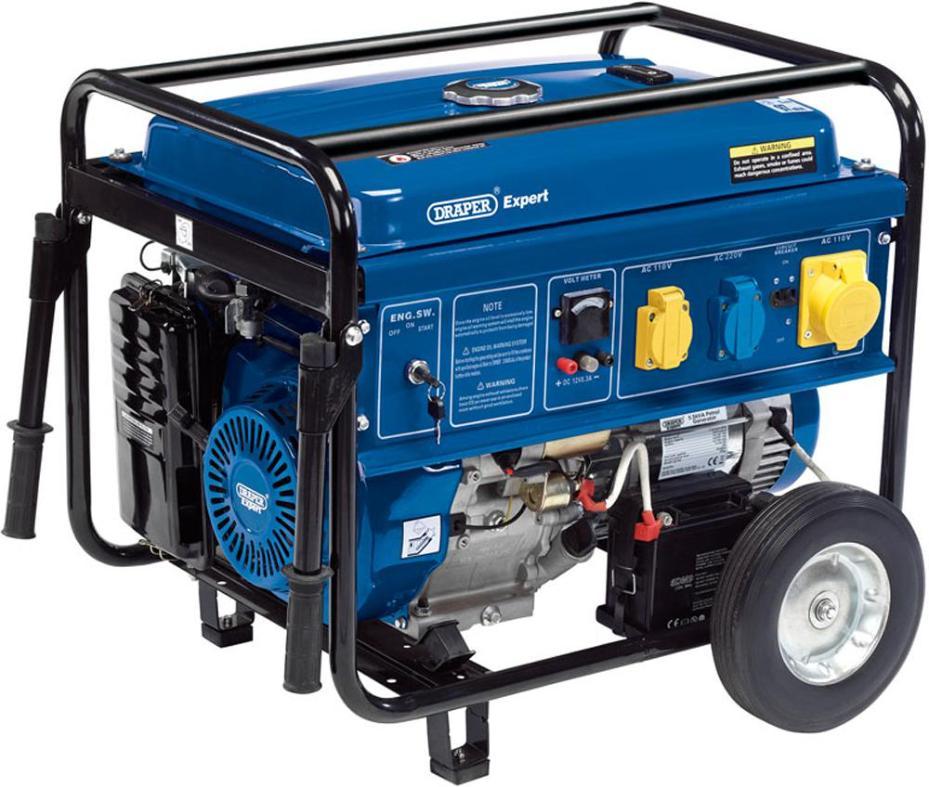 5.5 kVA Petrol Generator with Wheels - 23987