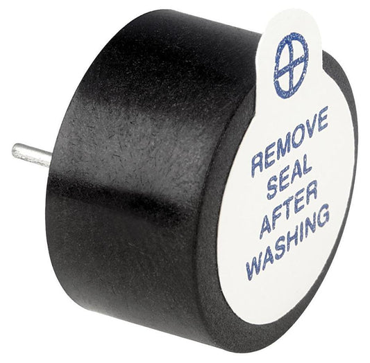 12V DC Continuous Piezo Indicator Buzzer, 80dB - ABI-001-RC