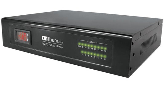 17 Channel 12V PSU 20A, 1.5U - POW572