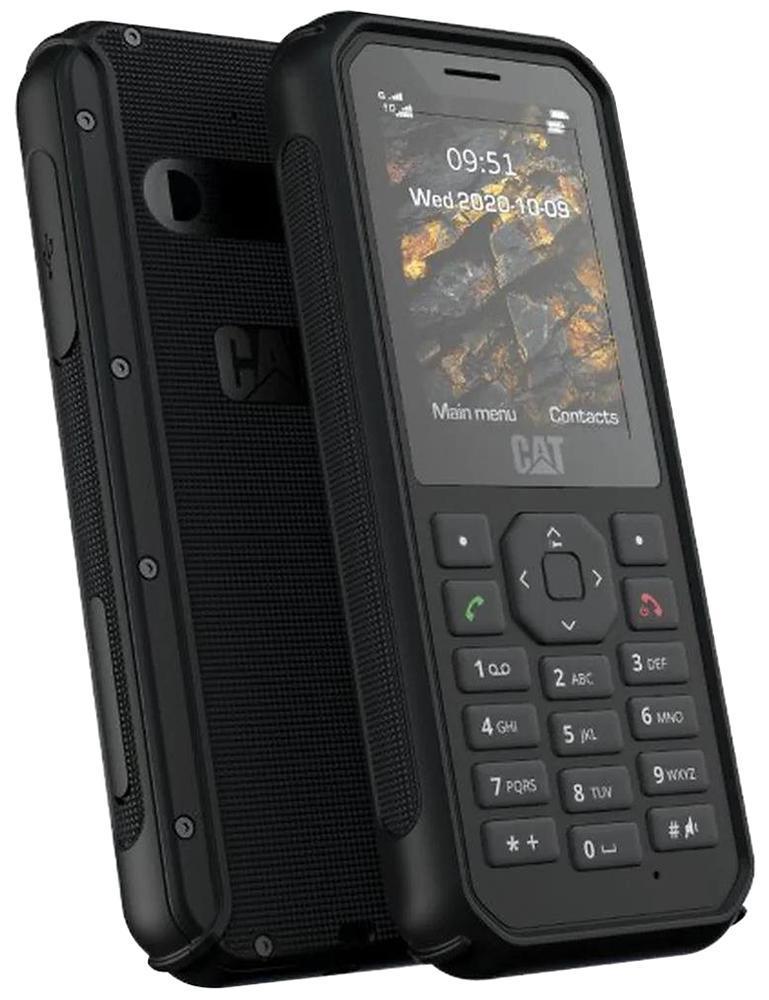 CAT B40 Hygiene Plus Rugged 4G Dual SIM Mobile Phone, Black - CB40-DAE-DSA-NN