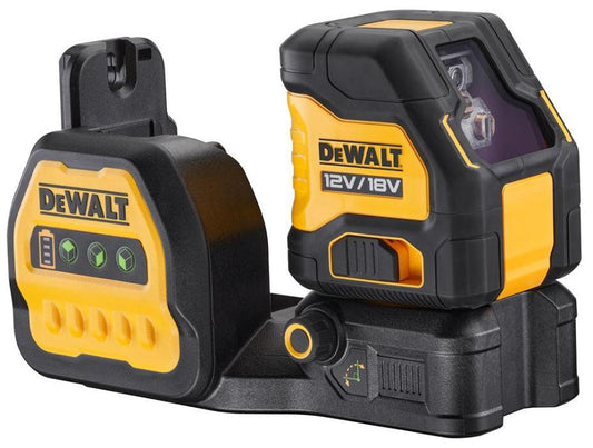 12V / 18V XR Cross Line Green Beam Laser Level - Bare Unit - DCE088NG18-XJ