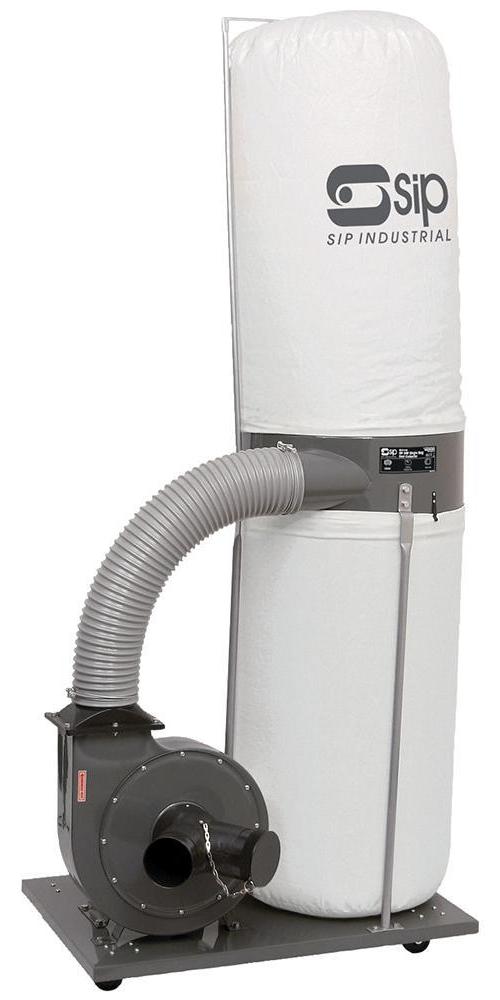 153L 1500W 2hp Twin Bag Dust Collector 230V - 1954