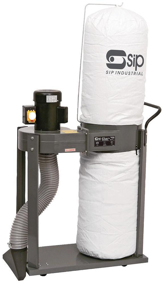 57L 750W 1hp Single Bag Dust Collector 230V - 1969