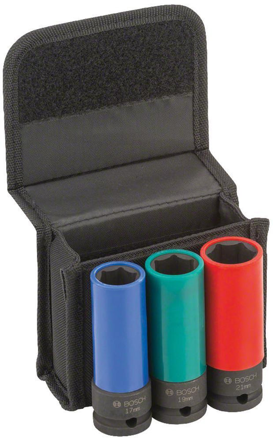 1/2" 85mm Impact Control Socket Set, 3 Piece - 2608551102