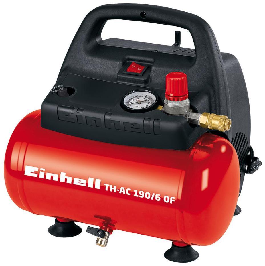 1.5 Hp 6L Oil Free Air Compressor 230V - TC-AC 190/6/8 OF