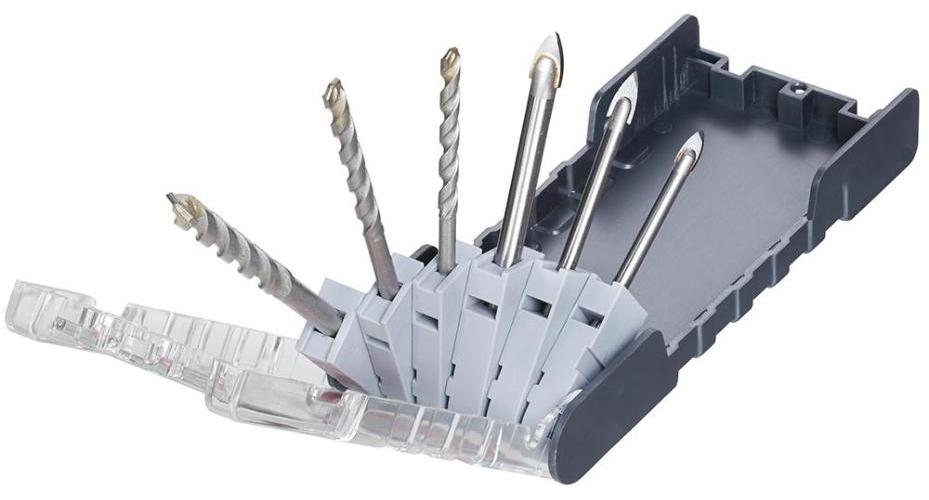 Glass & Masonry Drill Bit Set, 6 Piece - 109146
