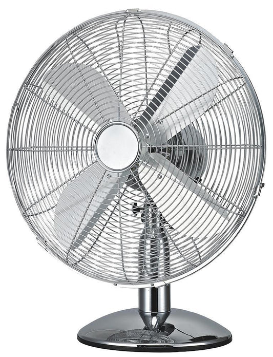12" Desk Fan, Metal - PEL01934