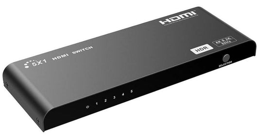5 Way 4Kx2K UHD 60Hz HDMI 2.0 Switch, HDCP 2.2 - PSG3445