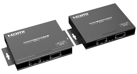 4Kx2K UHD HDbitT HDMI 2.0 Matrix over Cat5 / Cat6 Extender with IR, 120m - PSG3447