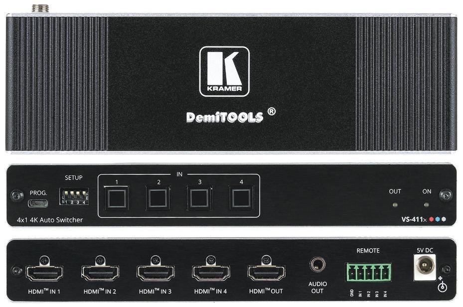 4x1 4K HDR HDMI Auto Switch - VS-411X