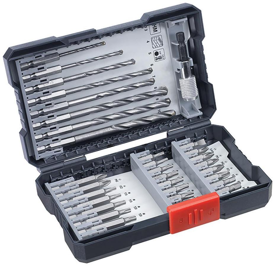 Masonry Drill & Bit Set, 33 Piece - 108940