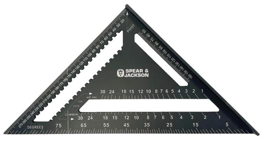 12" (300mm) Rafter Square - SJARS300