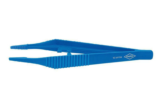 130mm Trapezoidal Precision Plastic Tweezers - 92 69 84