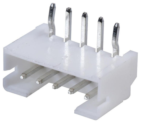 5 Way Horizontal PCB Mount Header, Right Angle, 2mm Pitch - 140-505-415-000