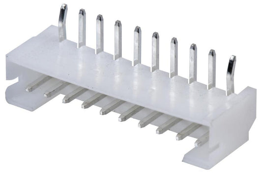 10 Way Horizontal PCB Mount Header, Right Angle, 2mm Pitch - 140-510-415-000
