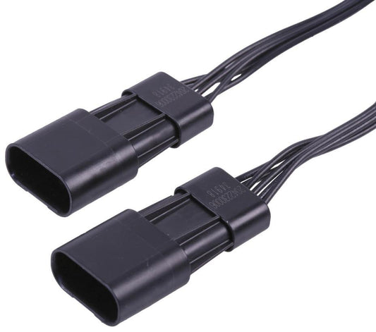 6 Pin Squba Plug to 6 Pin Squba Plug Lead, 1m - 45146-0610