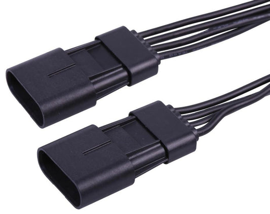4 Pin Squba Plug to 4 Pin Squba Plug Lead, 300mm - 216622-1042