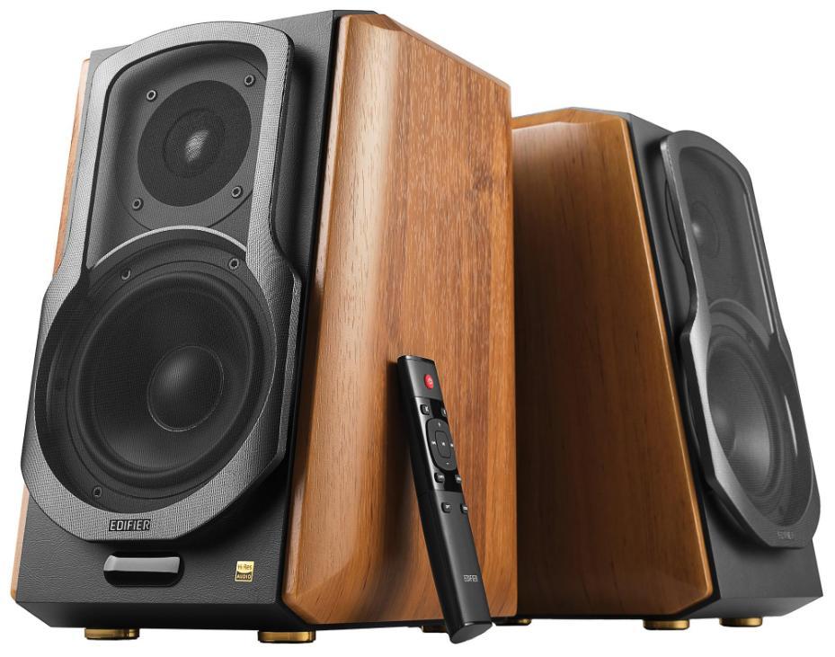 2.0 Powered Bookshelf Speakers with Bluetooth - S1000MKII