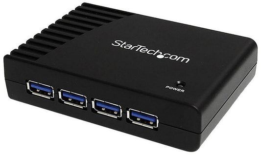 4 Port USB 3.0 Desktop Hub, USB-A to 4x USB-A - ST4300USB3GB