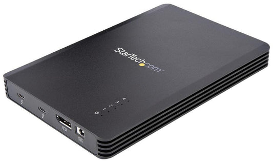 4 Bay Thunderbolt 3 40Gbps M.2 NVMe SSD Enclosure with DisplayPort - M2E4BTB3