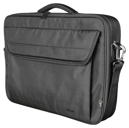 15.6" Atlanta Recycled Laptop Bag, Black - 24189