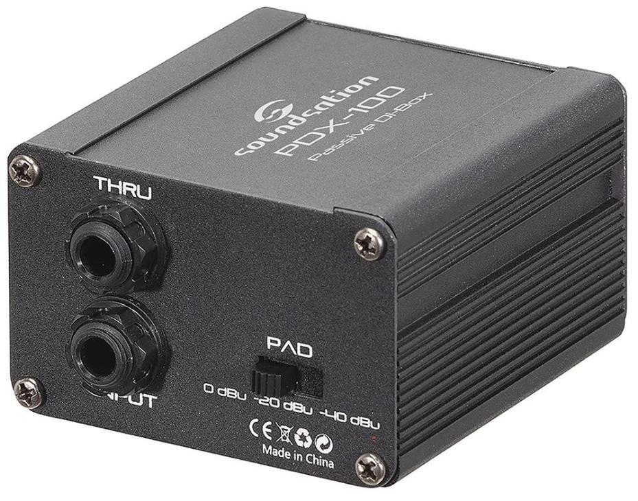 Passive DI Box with Thru OUT, PDX-100 - PDX-100