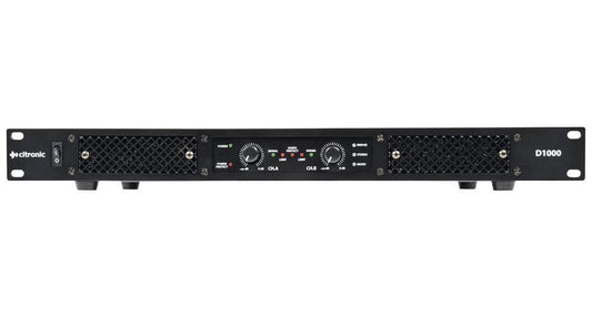 1000W Stereo Power Amplifier 4R/8R 1U - D1000