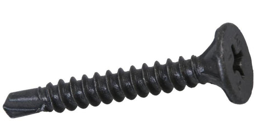 4.2mm x 32mm Countersunk Head Phillips Twin Cut Self Drilling Cement Board Screws, 200 Pack - 217283