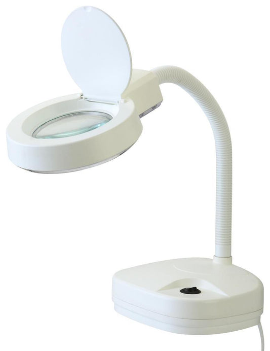 10W LED Table Magnifier Lamp, White - DT000091