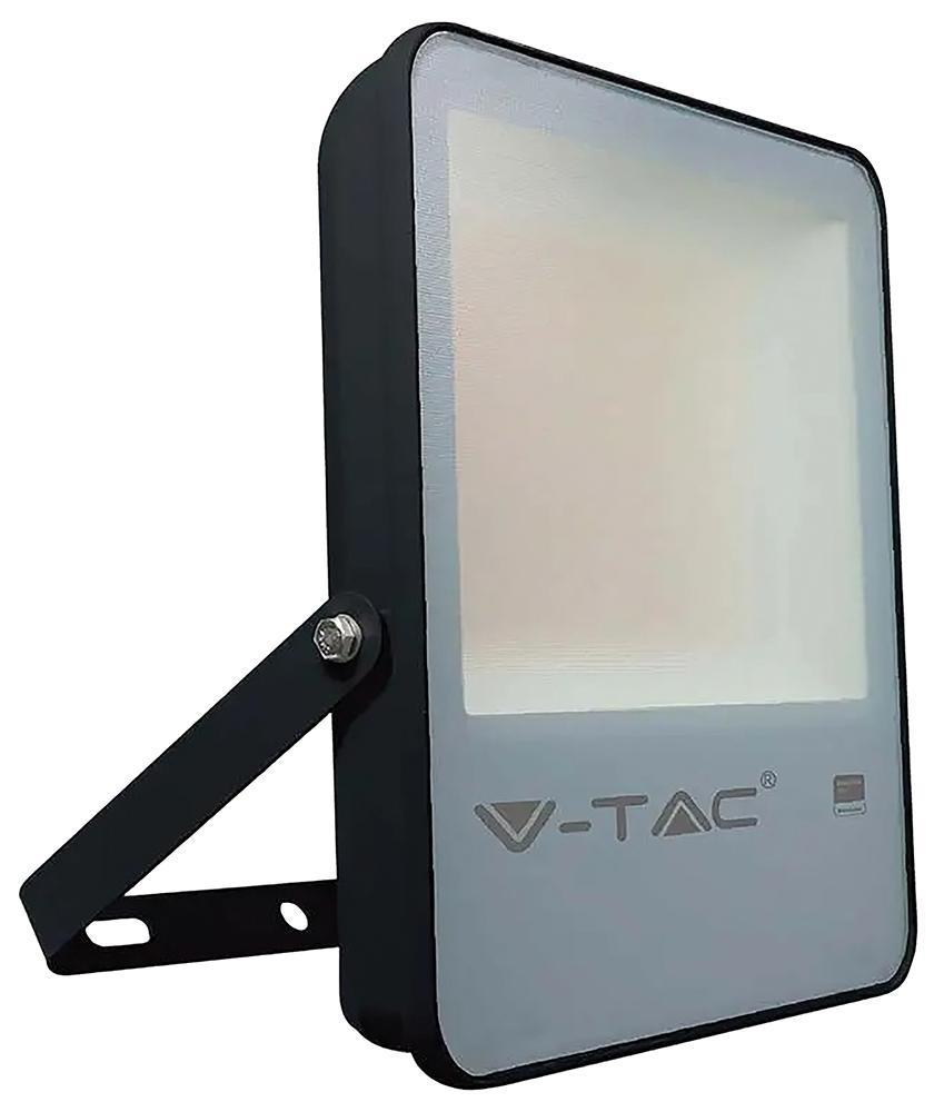 100W LED Floodlight, 4000K, 13700lm, IP65, Black - VT-132 20406