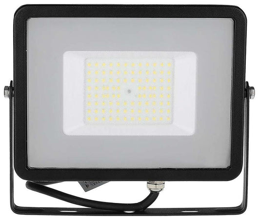 50W SMD Floodlight, 4000K, 5750lm, IP65, Black - VT-56 21760
