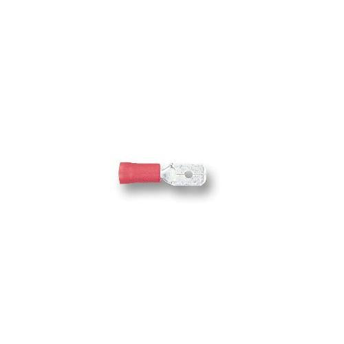 MULTICOMP - MDD1-250. - RED 12A PUSH ON BLADE COPPER, PACK OF 100