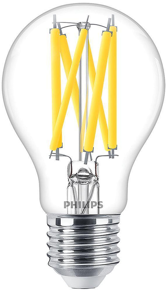 10.5W MASTER Value GLS Bulb, E27, Dimmable, CCT of 2200K-2700K, 1521lm - 929003011502