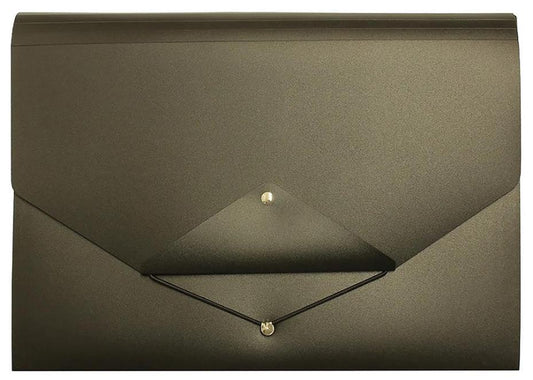 13 Pocket Expanding File, Black - EXPTFBK