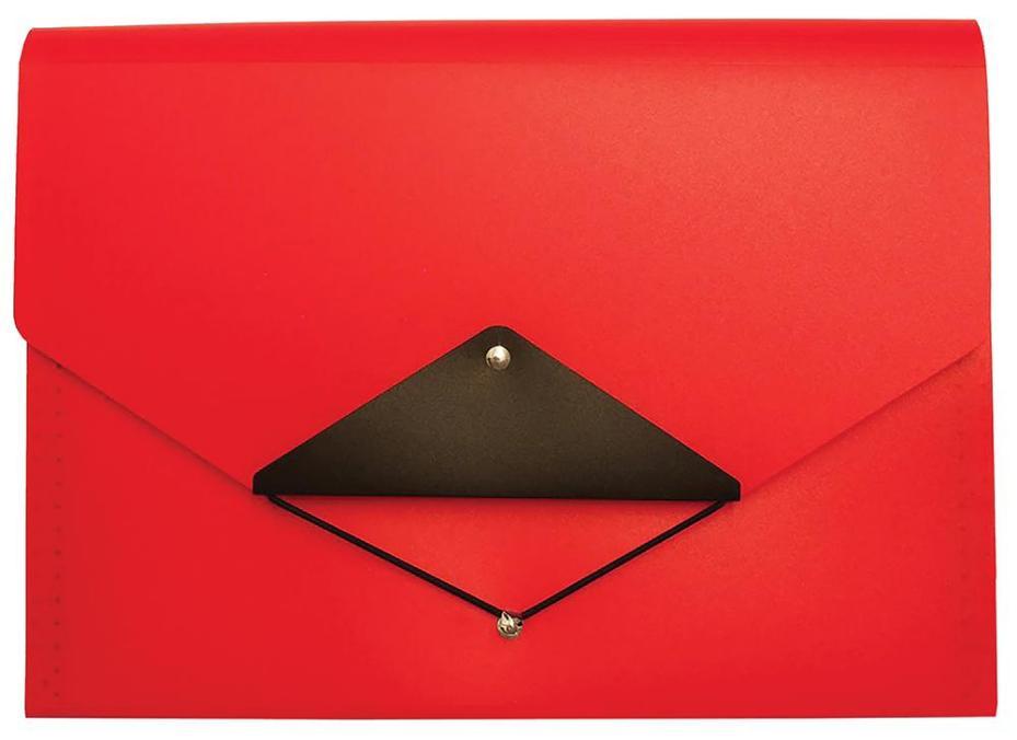13 Pocket Expanding File, Red - EXPTFRD