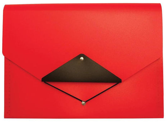13 Pocket Expanding File, Red - EXPTFRD