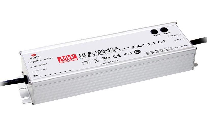 54V, 1.77A, 95.58W, ITE, Enclosed Power Supply - HEP-100-54A