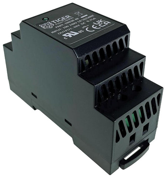48V, 0.75A, 30W, AC/DC DIN Rail Power Supply - DIN30-48