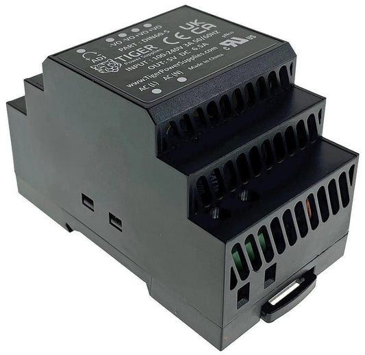 5V, 6.5A, 32.5W, AC/DC DIN Rail Power Supply - DIN60-5
