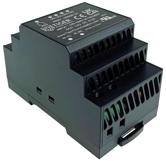12V, 4.5A, 60W, AC/DC DIN Rail Power Supply - DIN60-12