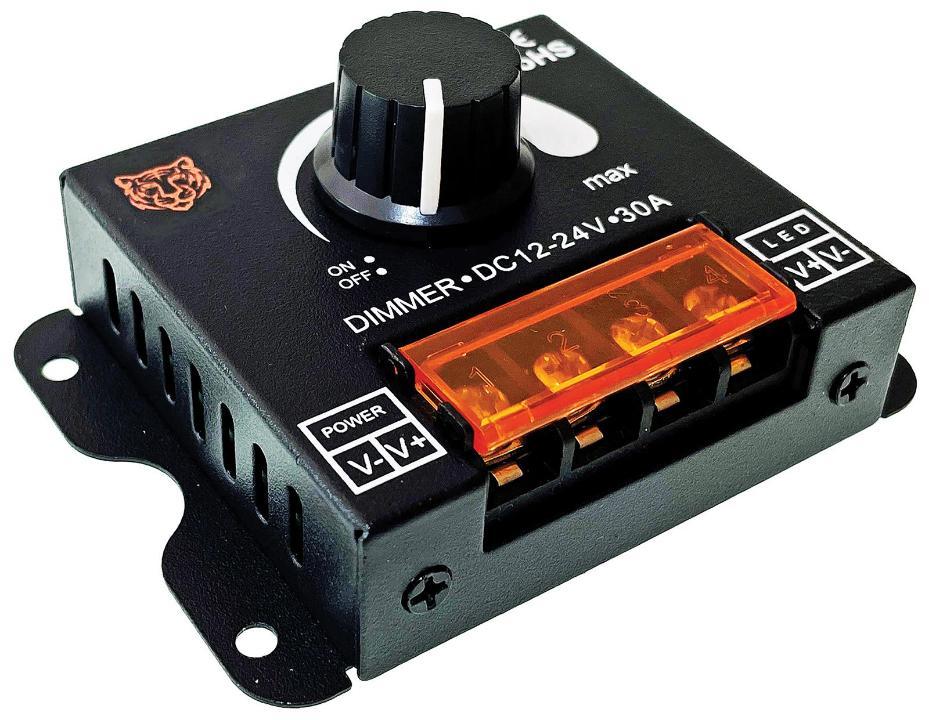 12V-24V, 30A, LED Dimming Driver - TGR-DIAL-DIM-30A