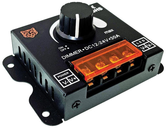 12V-24V, 30A, LED Dimming Driver - TGR-DIAL-DIM-30A
