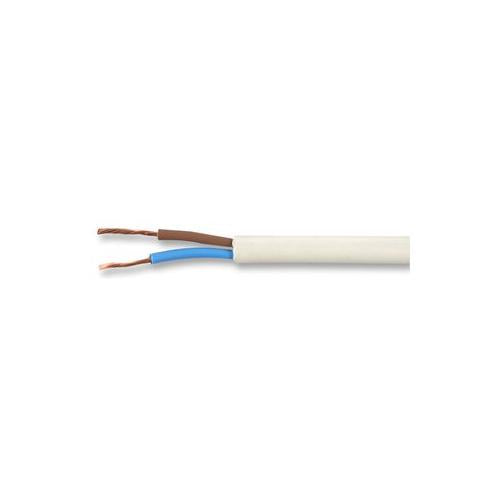 ELECTRIC CABLE FLEXIBLE 3192Y 1.00MM WHITE WHT 100 METRES PRO POWER