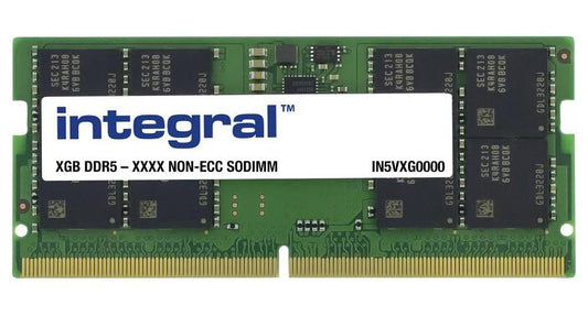 16GB DDR5 PC5-38400 4800 SODIMM RAM - IN5V16GNHRBX
