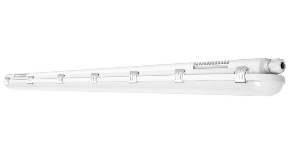 46W LED Damp Proof Batten Fitting, 1500mm, 4000K, IP65 - 4058075541986
